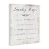 Stupell Industries 'Laundry Prayer for Serenity', Canvas Art, 16 x 20 Inches, Easy to Hang and Sturdy, Made in USA, by Lil' Rue