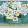 Stupell Industries Mixed White Flower Blossoms Layered Collage Drawing Framed Wall Art, Design By Maret Hensick