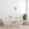 Stupell Industries Tree Blossom Branch Line Drawing Yellow Brush Pattern